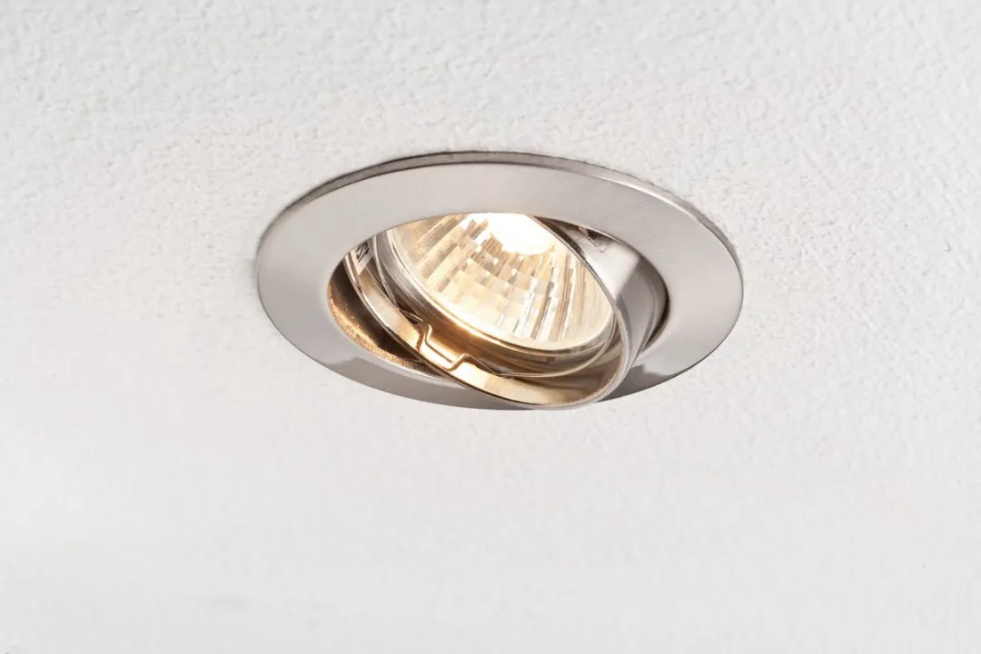 Paulmann Premium Inbouwlamp 83mm GX5,3 - 50W - Staal geborsteld