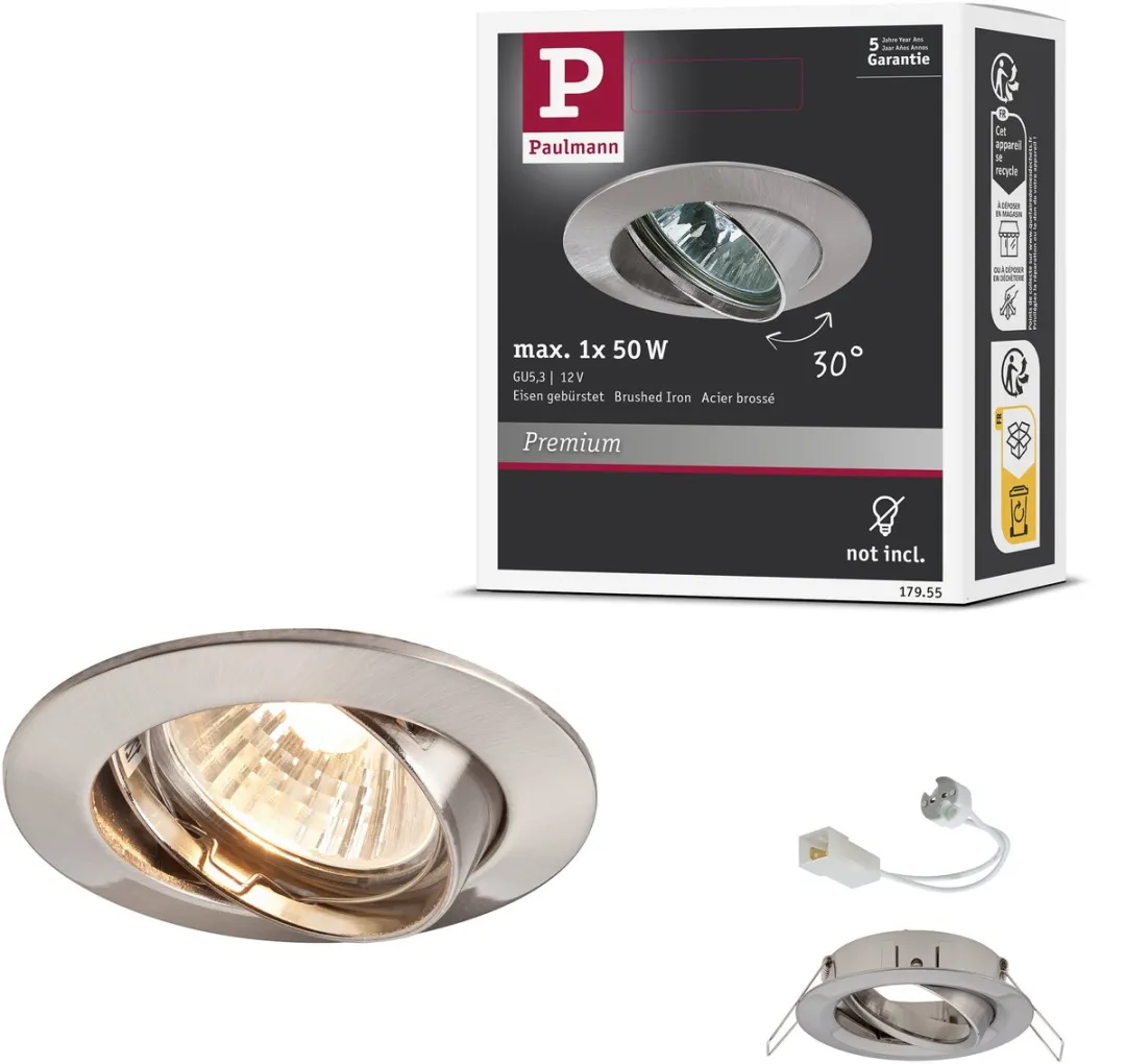 Paulmann Premium Inbouwlamp 83mm GX5,3