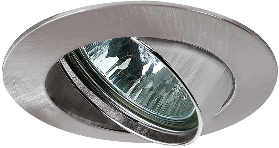 Paulmann Premium Inbouwlamp 83mm GX5,3 - 50W - Staal geborsteld