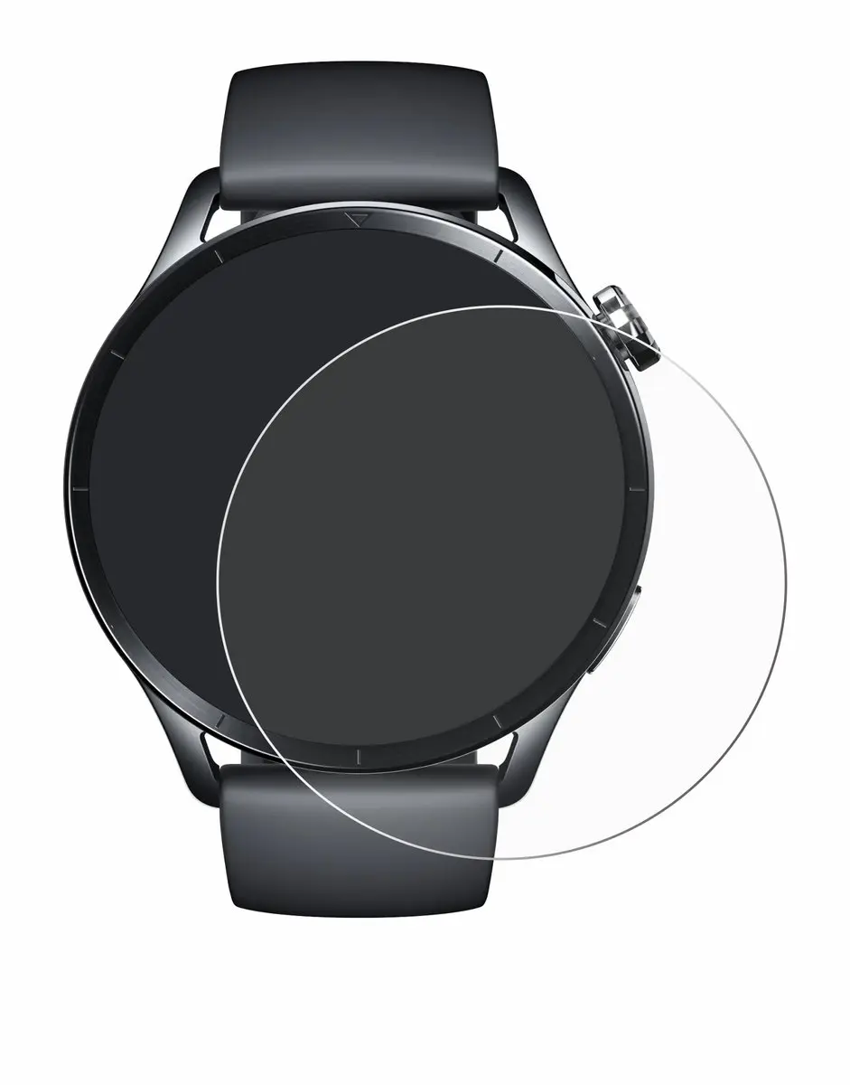 upscreen Screenprotector voor Xiaomi Watch S5 - Transparant - afbeelding 5 van 6