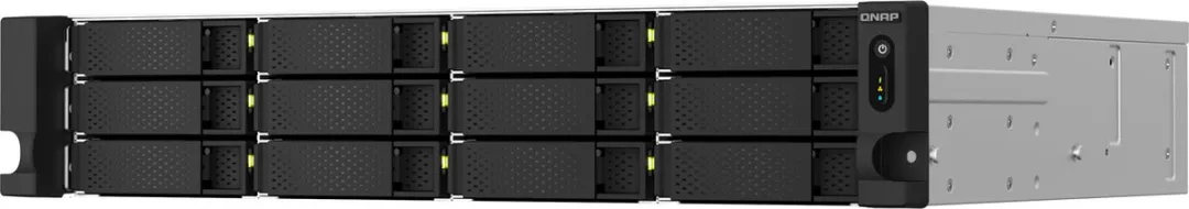 QNAP TS-1264U-RP NAS - 2U Rack - 8GB - Zwart