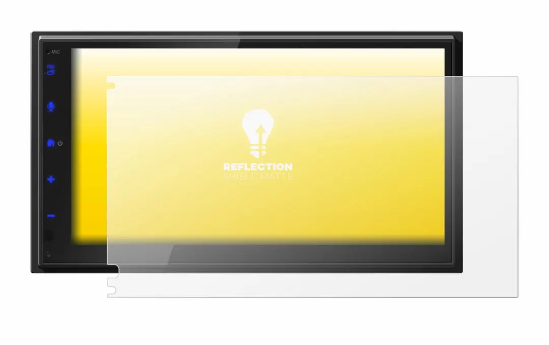 upscreen Screenprotector voor JVC KW-593BT - Mat - afbeelding 5 van 6