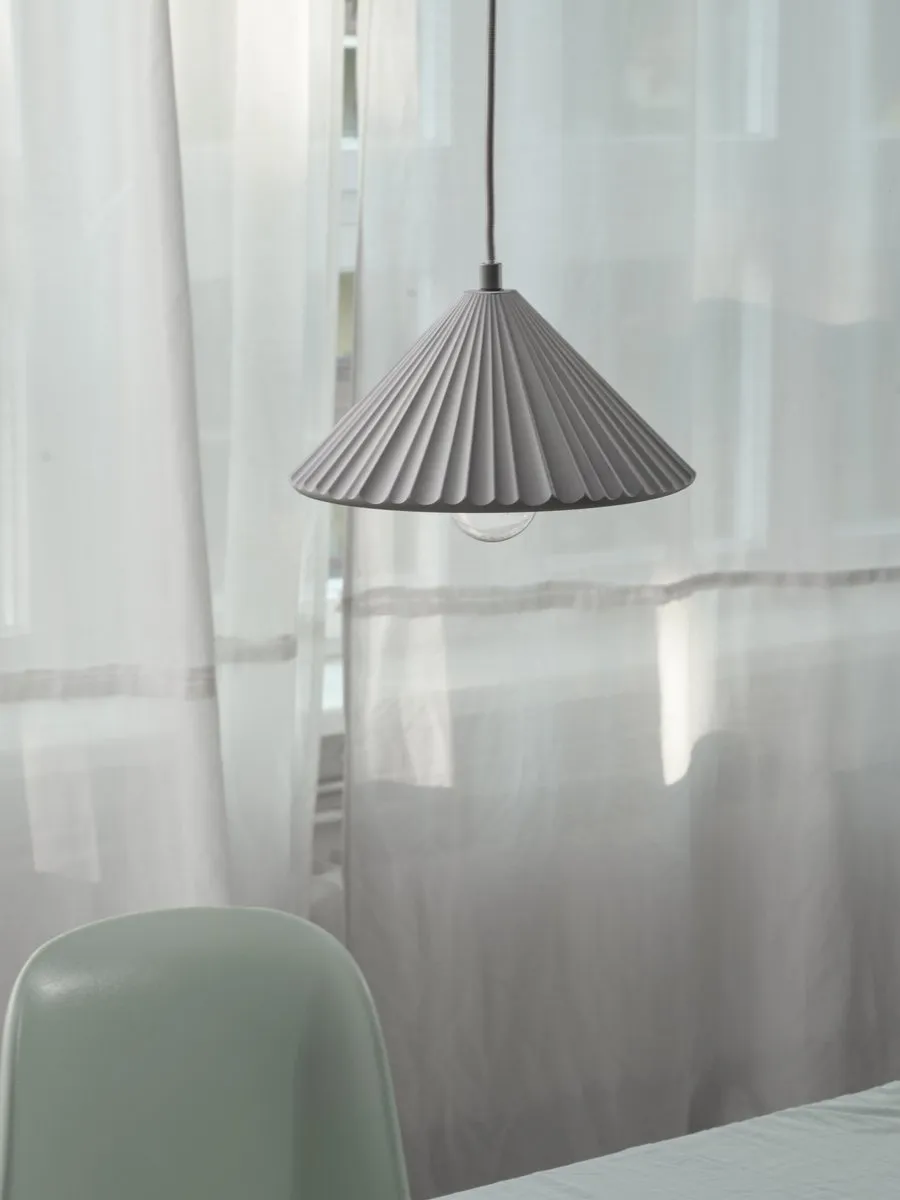 Osram Decor Concrete Pyramid Hanglamp 250mm - Donkergrijs