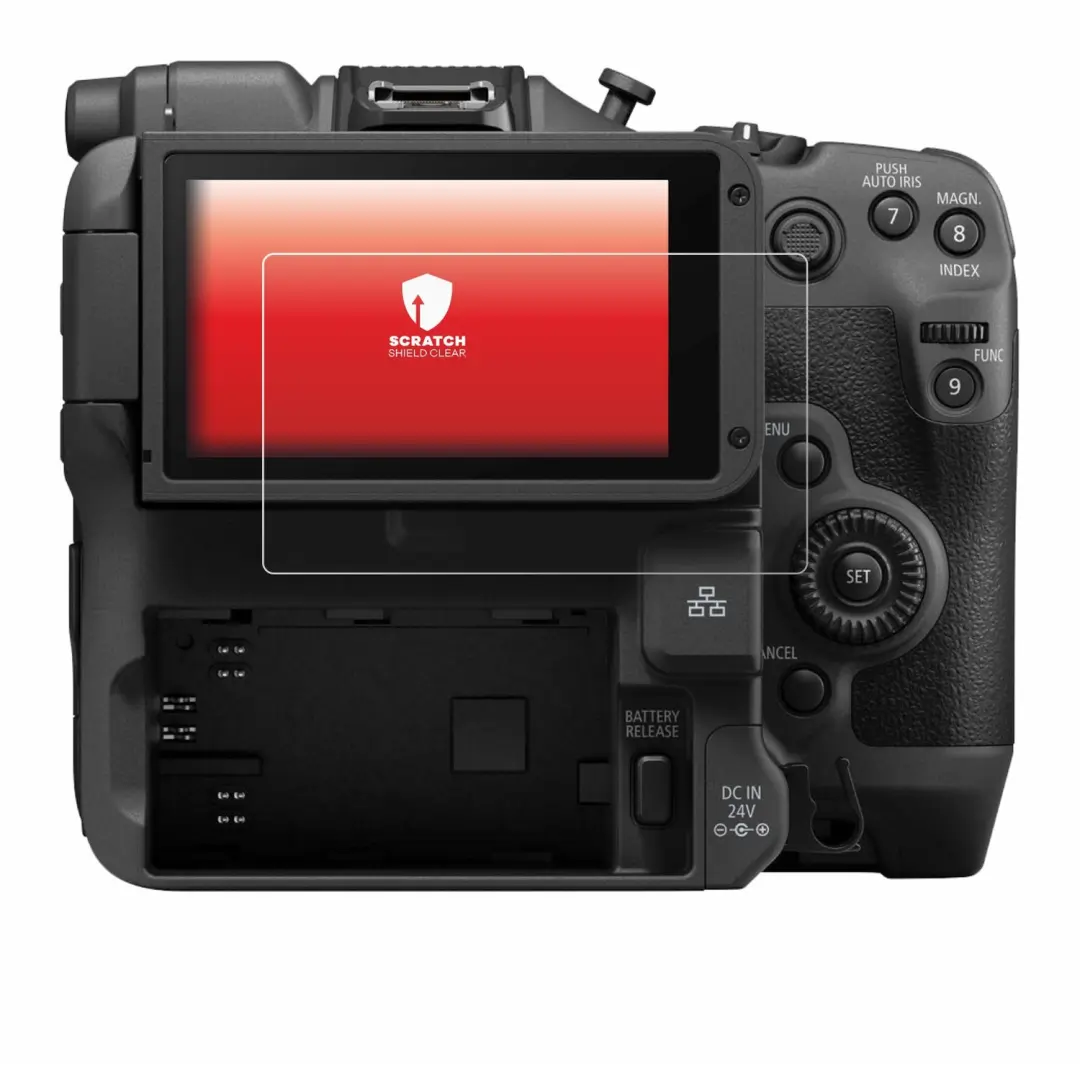 upscreen 2865153 Screenprotector Canon EOS C80 - Transparant - afbeelding 5 van 6