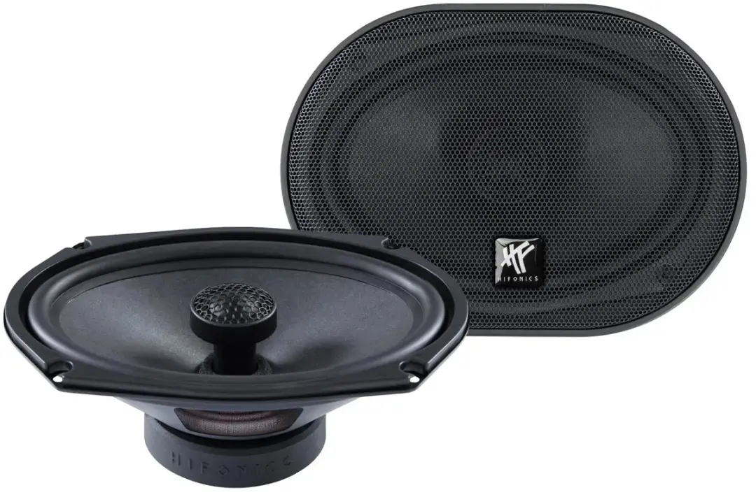 Hifonics TITAN TRX692 2-Way 6x9 Coaxial Speaker System 250W ( set van 2 ) Ovaal