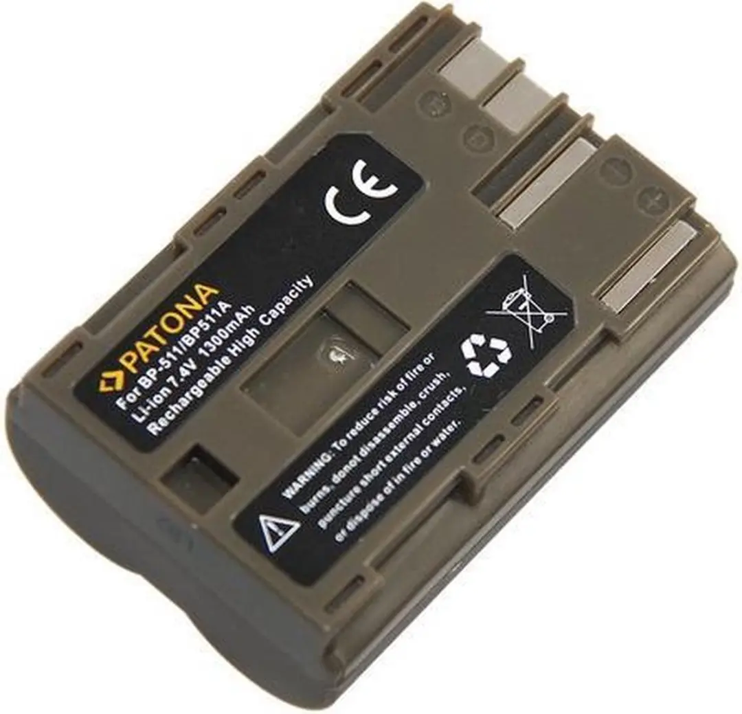 Patona Canon BP-511 Batterij