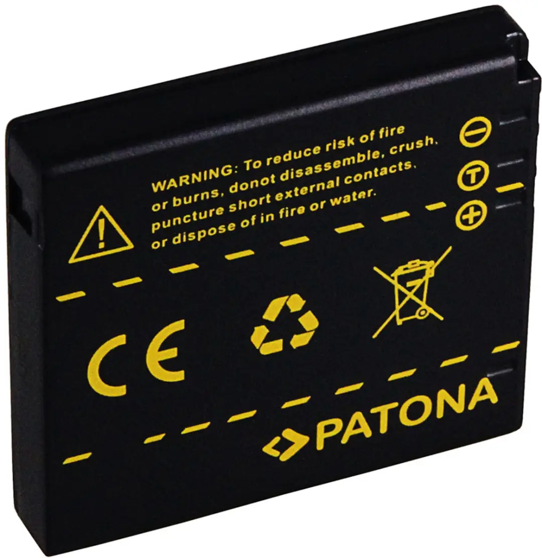 Patona Accu voor Panasonic DMC-FX30 / CGA-S008E - 750mAh - afbeelding 3 van 6