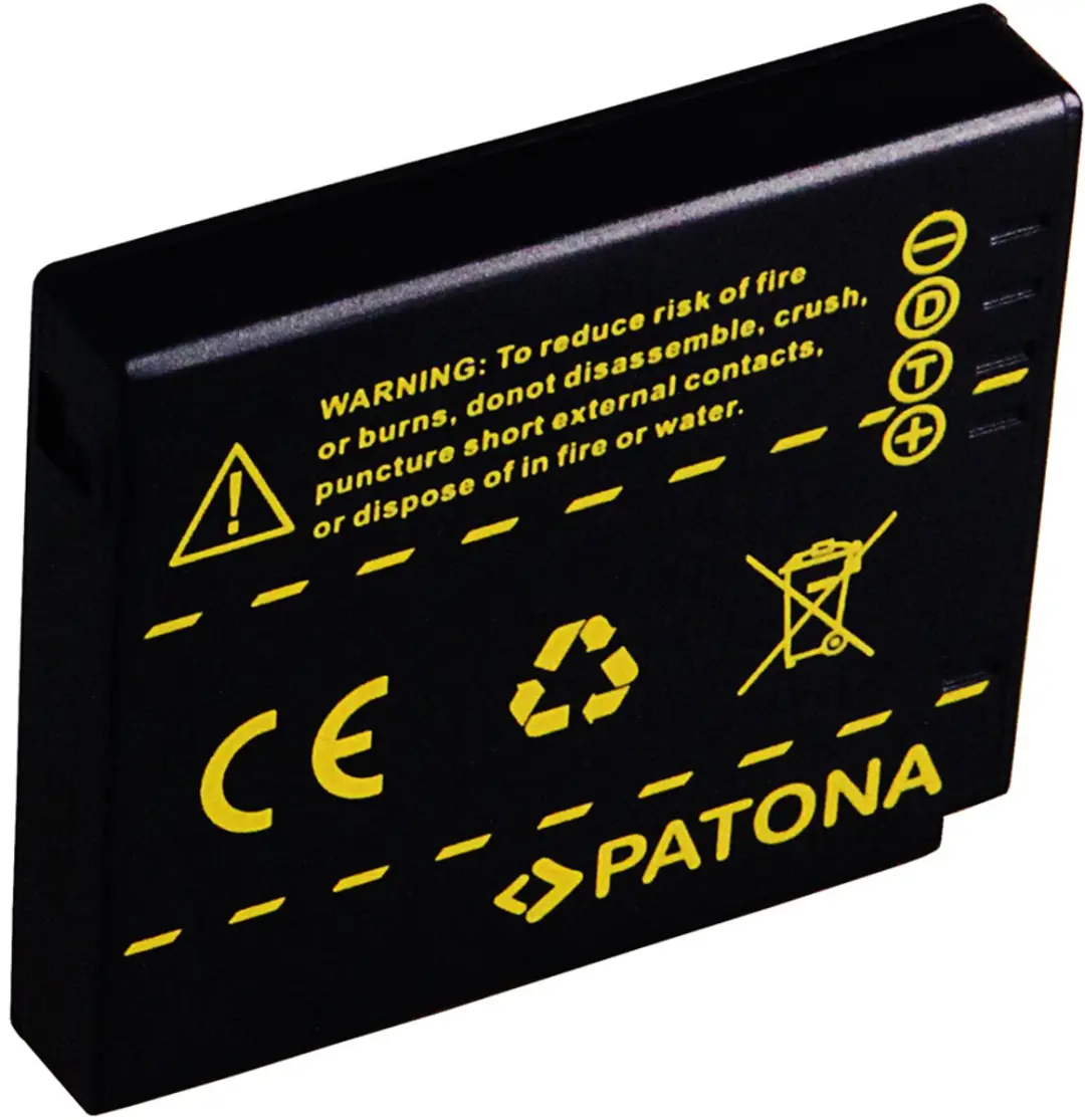 Patona Accu voor Panasonic DMW-BCF10 / DMW-BCF10E 750mAh - afbeelding 3 van 6