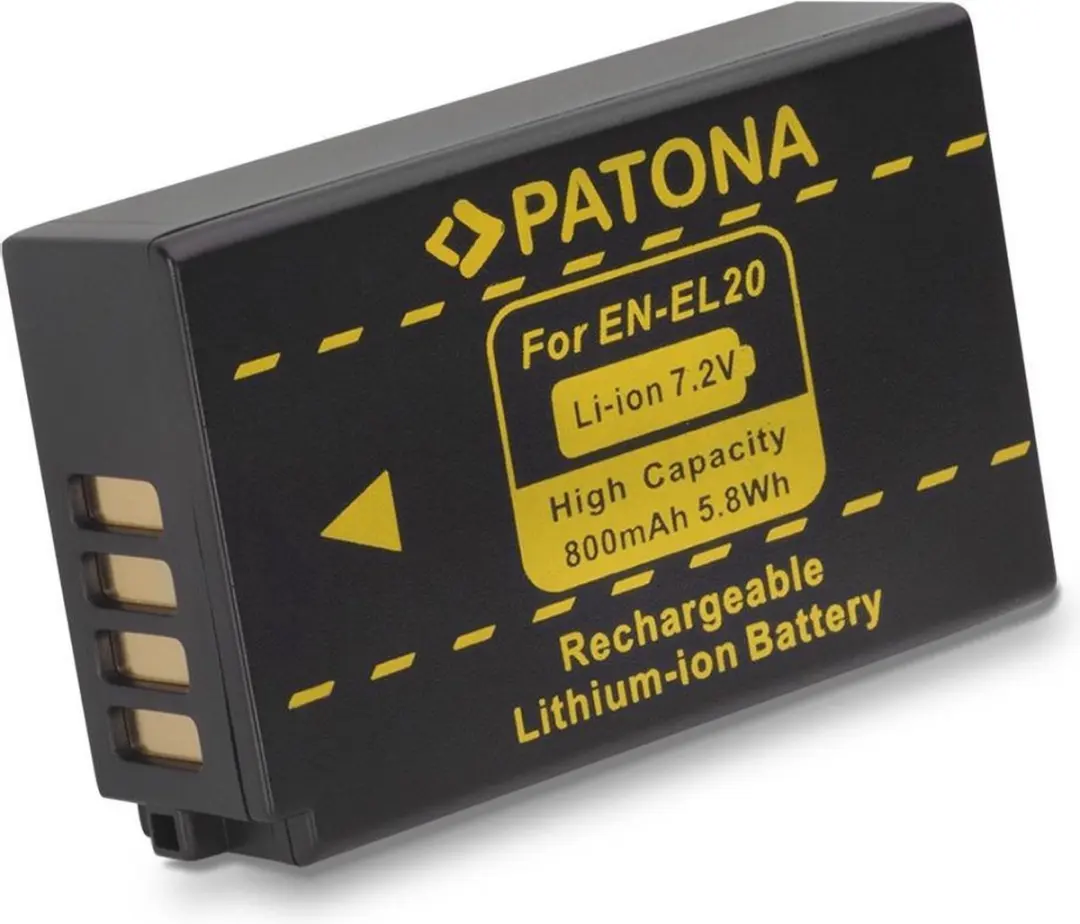 Patona EN-EL20 Accu voor Nikon 1 J1