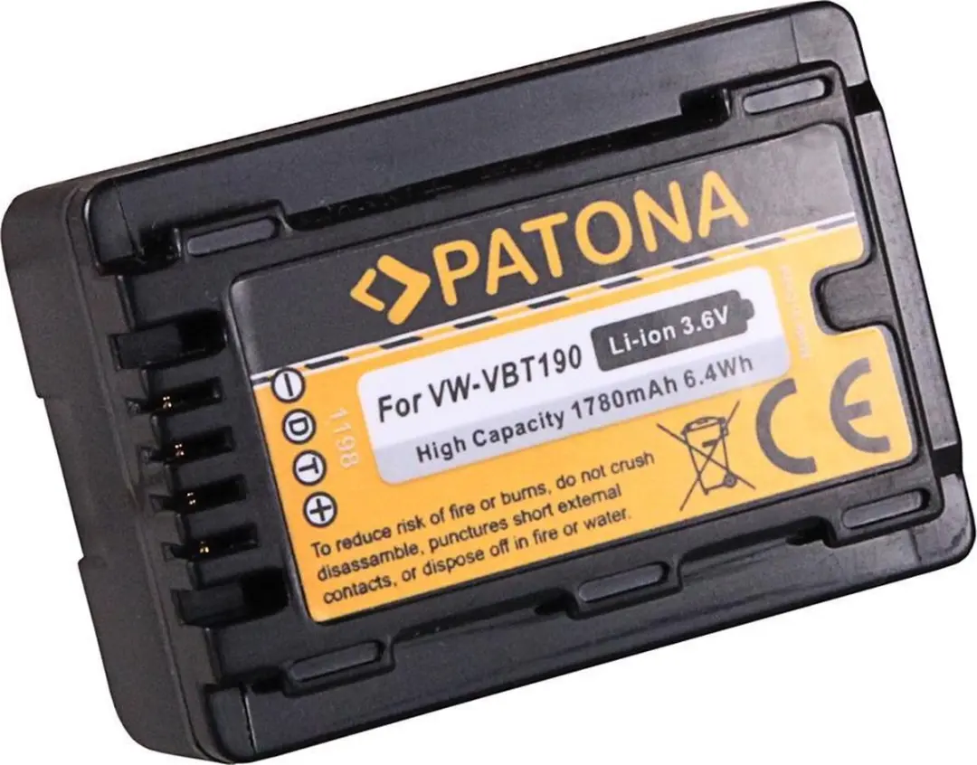 Patona Panasonic VW-VBT190 Accu