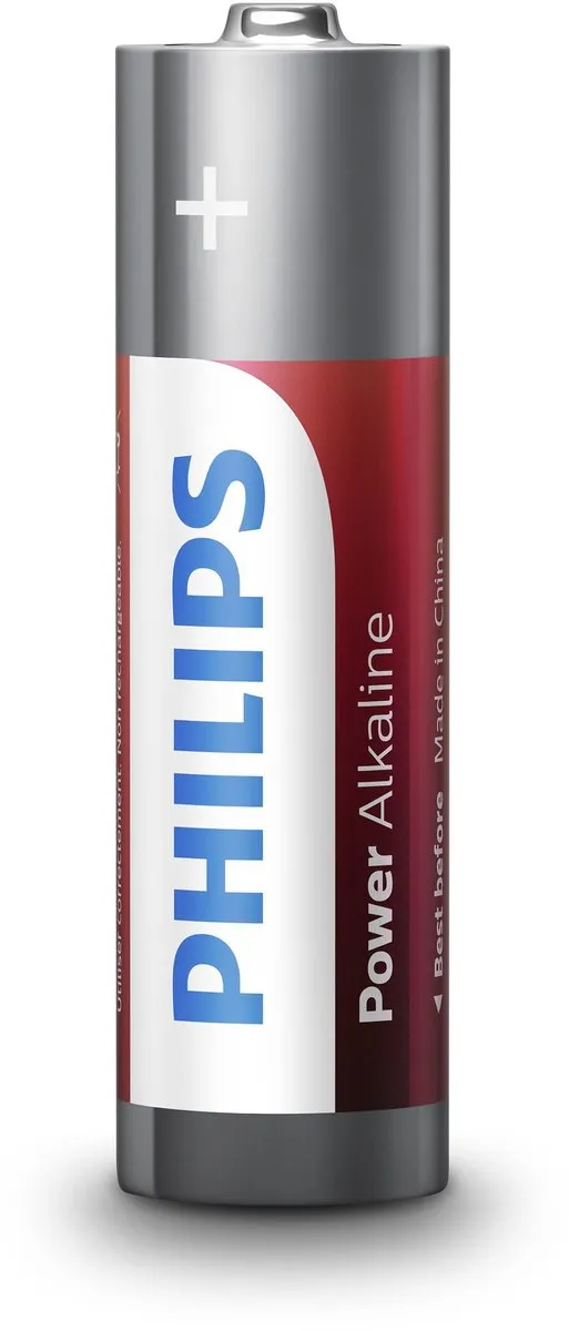 Philips Power Alkaline AA Batterijen - 6 Stuks