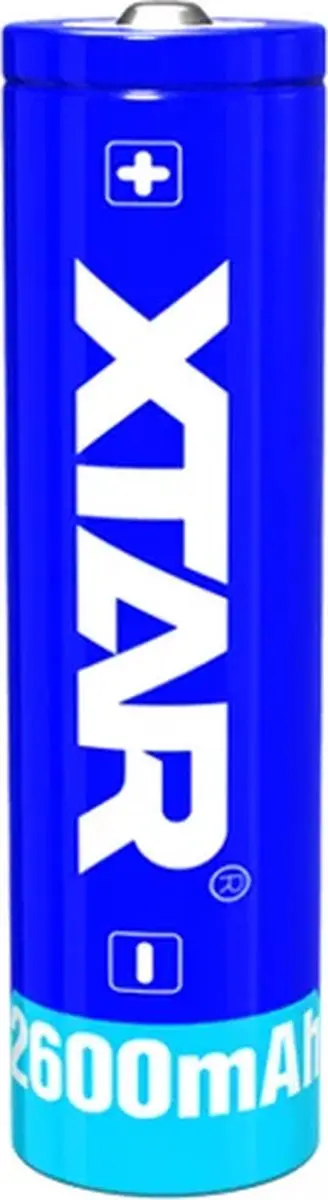 Xtar 18650 Li-ion Batterij 2600mAh