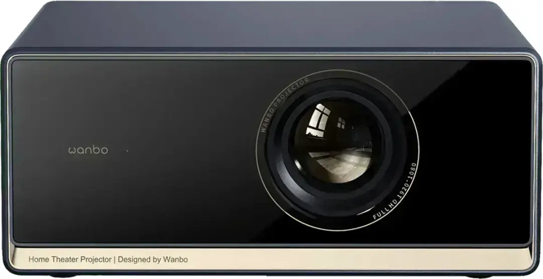 Wanbo X5 Pro Beamer - Full HD - 1100 lm - Blauw - afbeelding 3 van 6