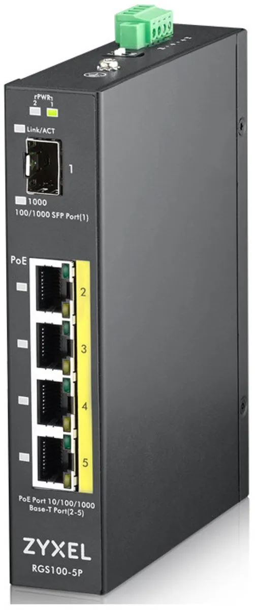 Zyxel RGS100-5P Unmanaged Switch