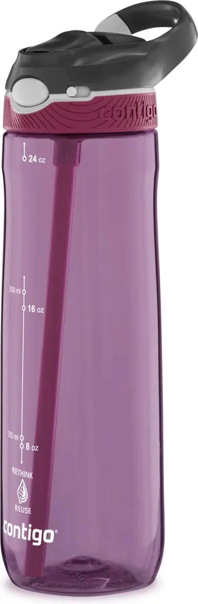 Contigo Ashland Autospout Waterfles 720ml - Passionfruit - afbeelding 2 van 6