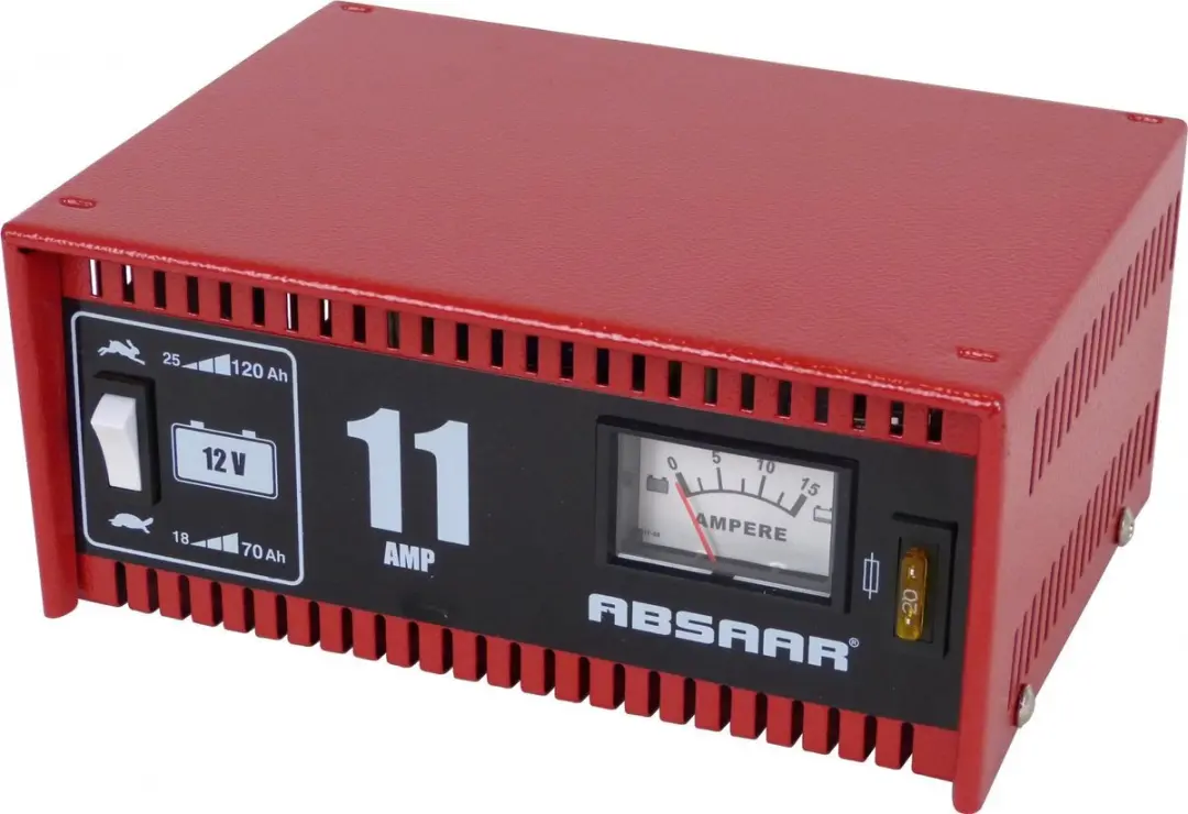 Absaar Acculader 12V 11A 18-120Ah