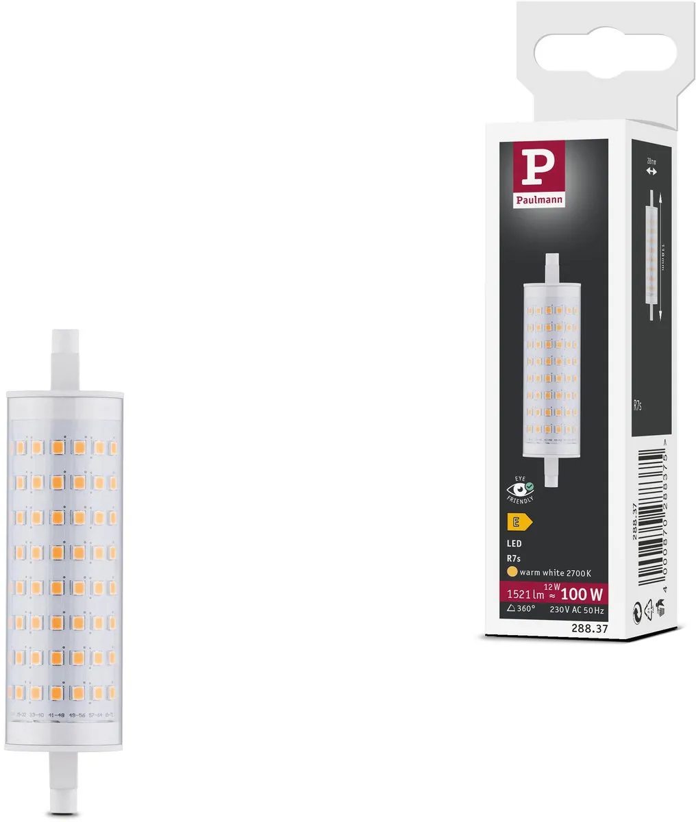 Paulmann LED-staaf R7s 12W 118mm