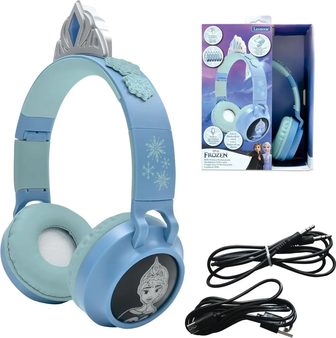 Lexibook Frozen HPBT015FZ 2-in-1 Koptelefoon - Paars - afbeelding 4 van 6