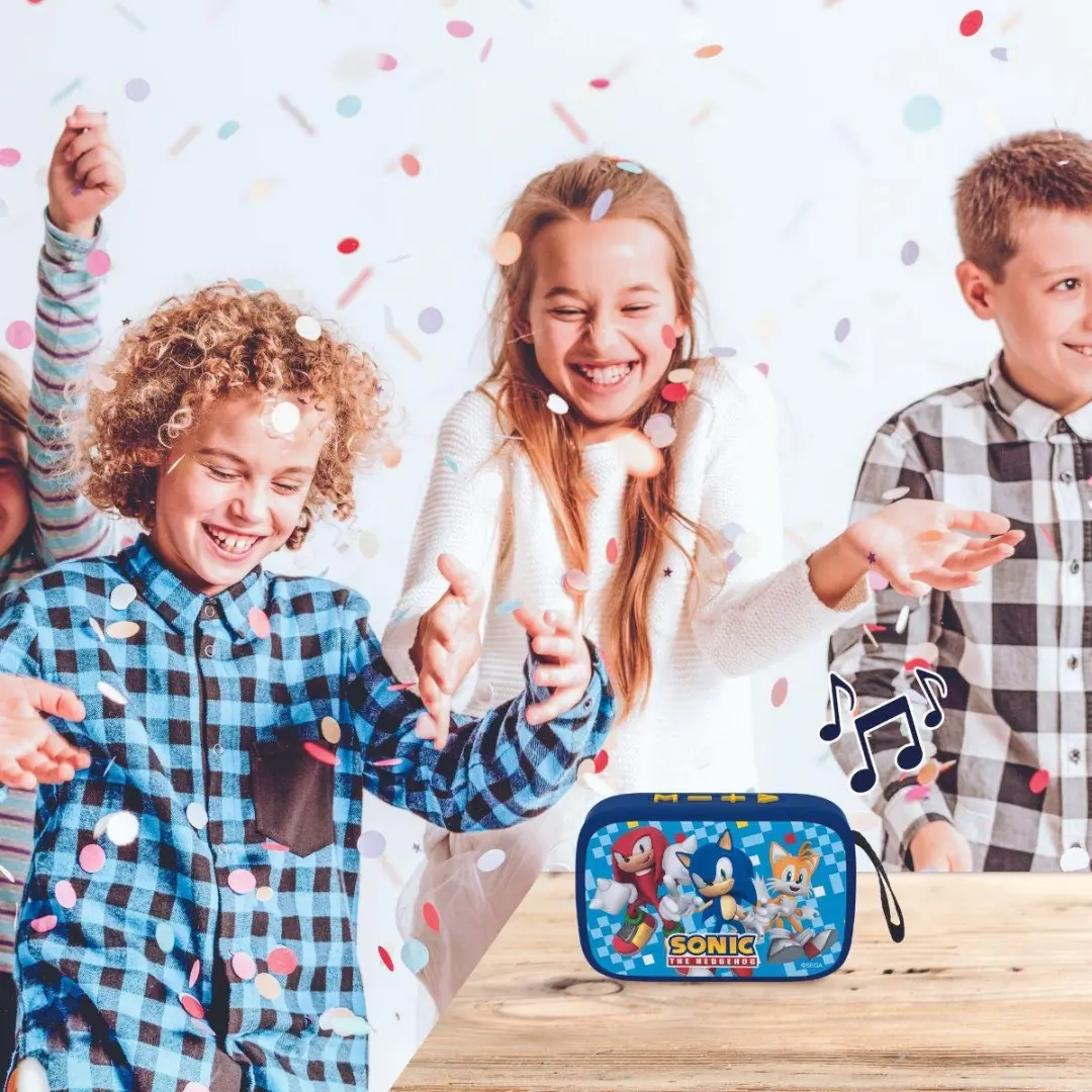 Lexibook Sonic BT018SN_00 Bluetooth Luidspreker - Blauw - afbeelding 5 van 6