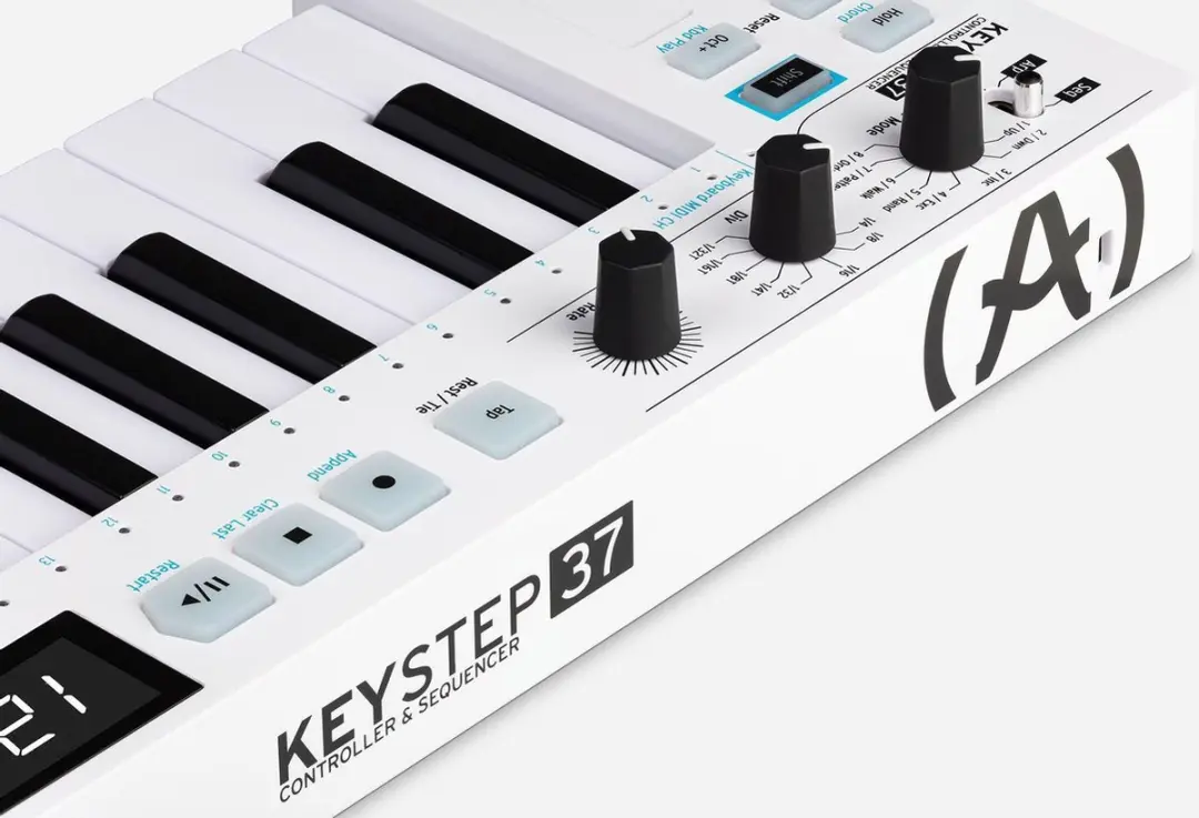 Arturia KeyStep 37 MIDI Keyboard Controller - Wit - afbeelding 3 van 6