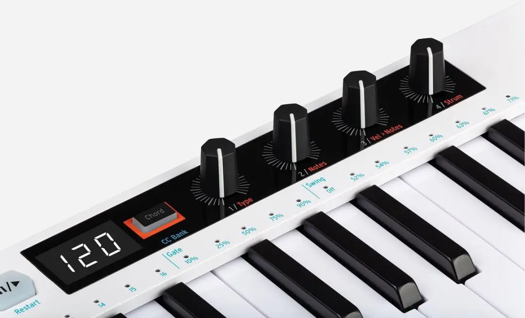 Arturia KeyStep 37 MIDI Keyboard Controller - Wit - afbeelding 4 van 6