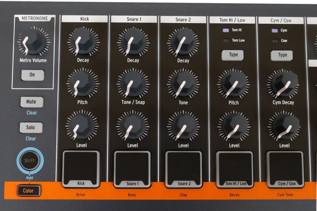 Arturia DrumBrute Impact Analoge Drumsynthesizer - Zwart - afbeelding 4 van 6