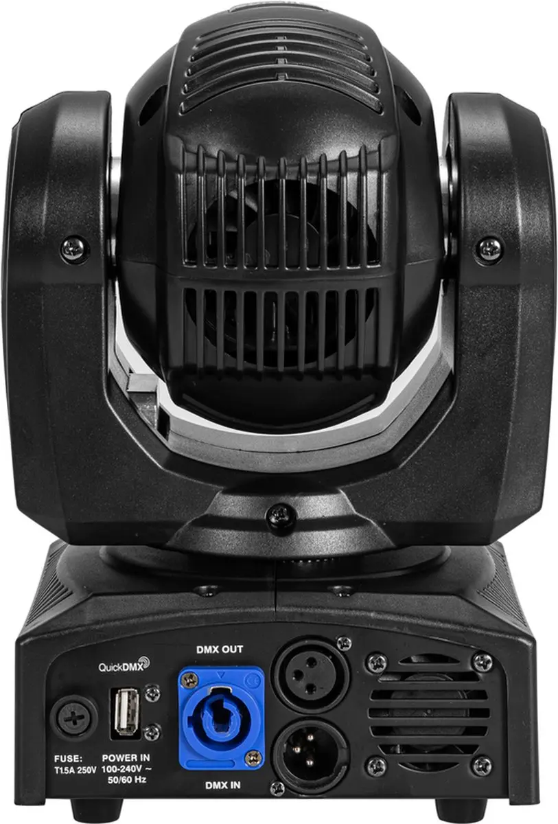 Eurolite TMH-B60 51786082 LED Moving Head Beam - Zwart - afbeelding 6 van 6