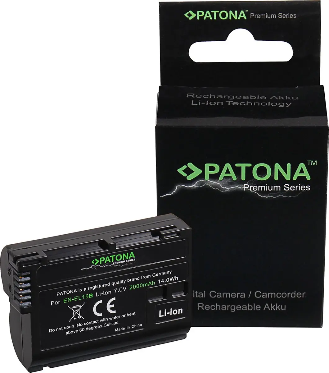 Patona Accu EN-EL15 voor Nikon