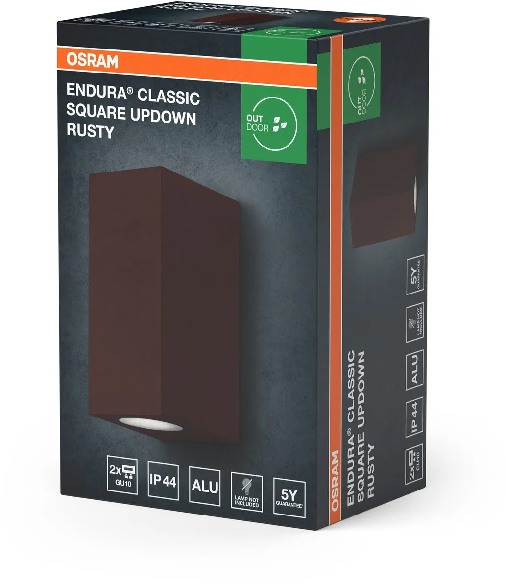 Osram Endura Classic Square Updown - Rust - afbeelding 6 van 6