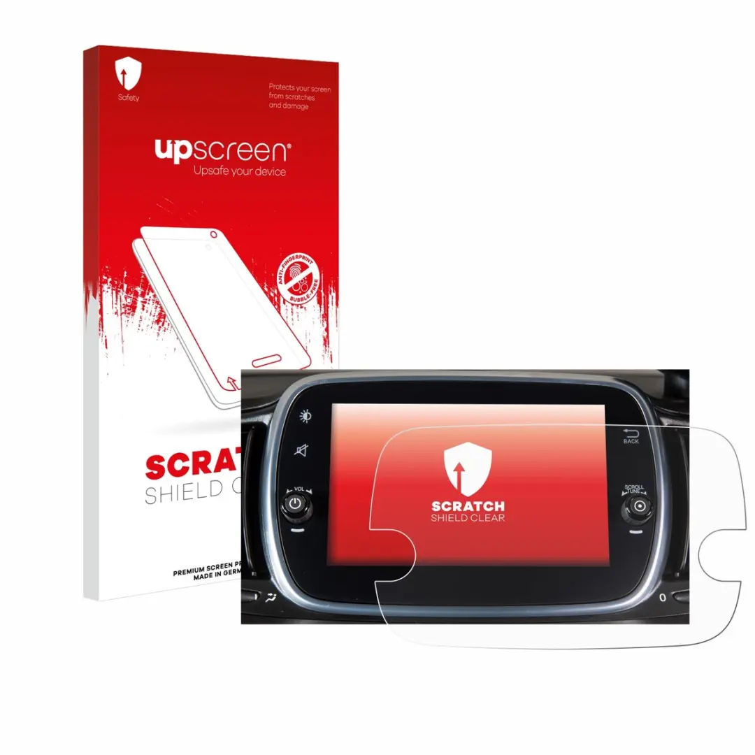 upscreen Screenprotector Fiat 595 Abarth Uconnect 7"