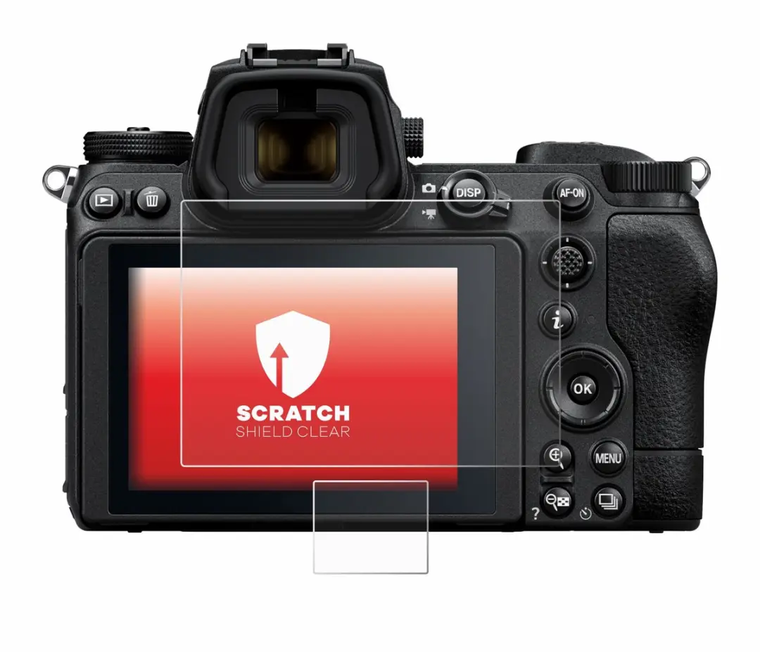 upscreen - Screenprotector voor Nikon Z 6 II - Folie Beschermfolie transparant - afbeelding 5 van 6