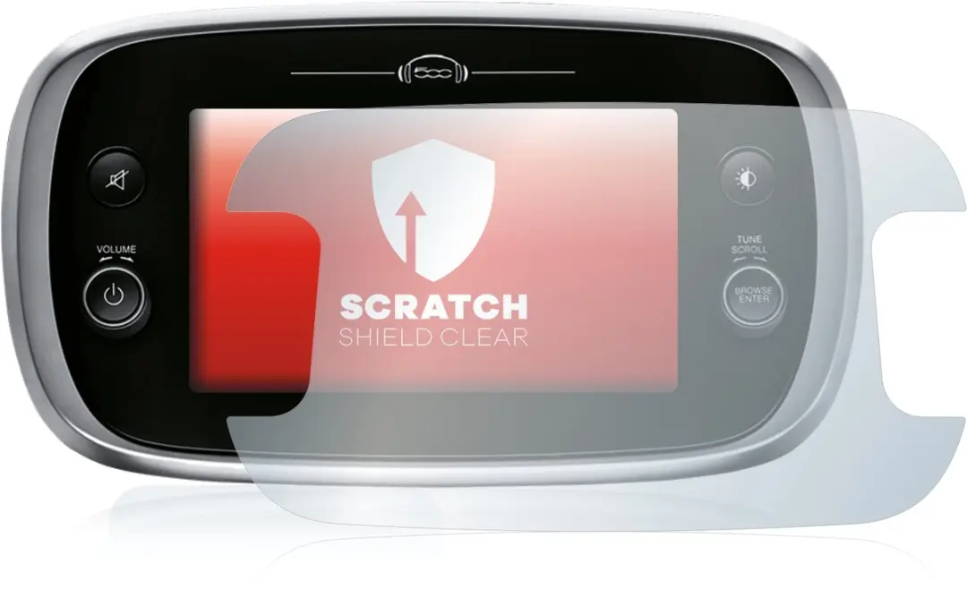 upscreen Scratch Shield Screenprotector Fiat 500X - afbeelding 5 van 6