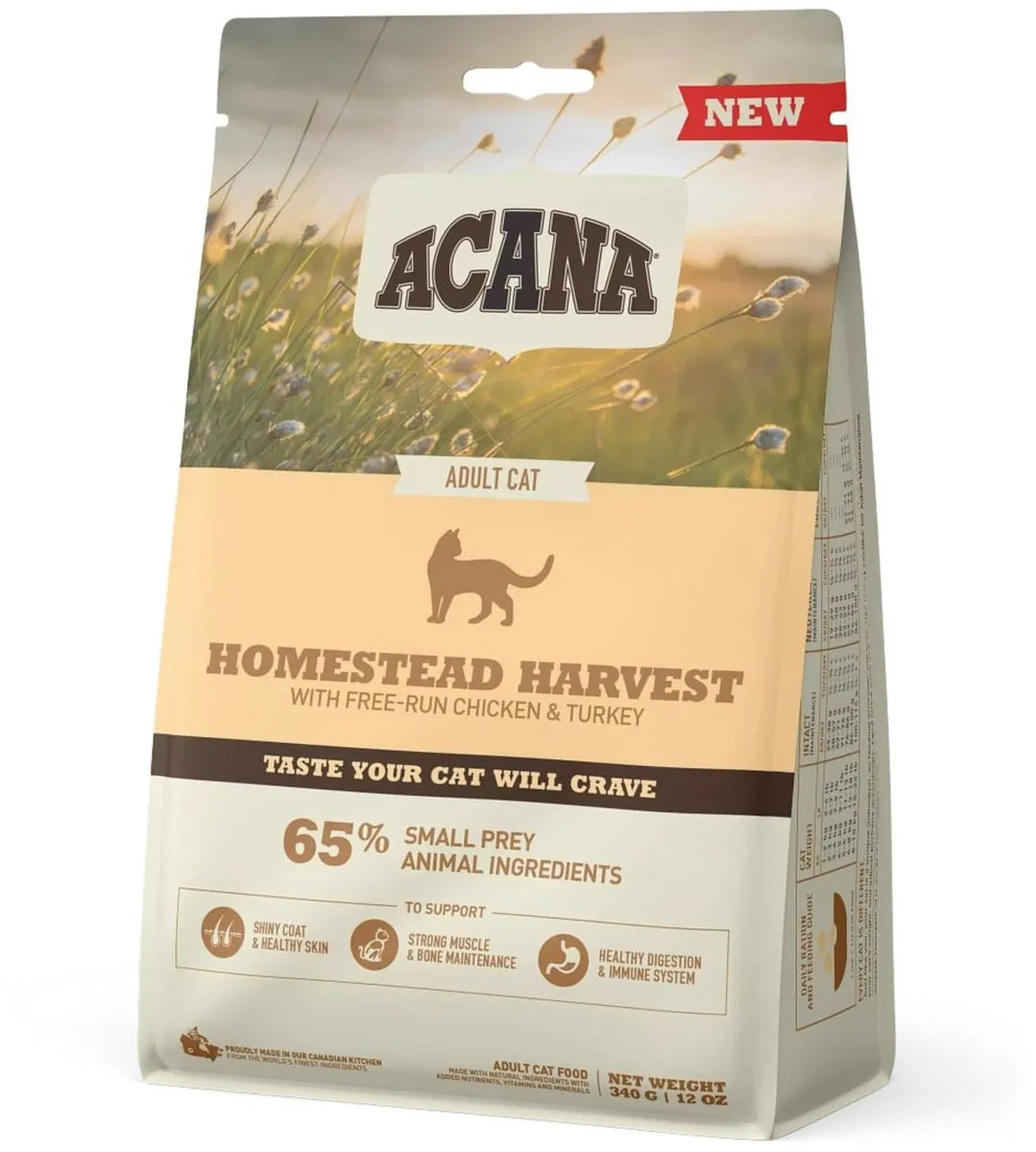Acana Homestead Harvest Kattenvoer 340g