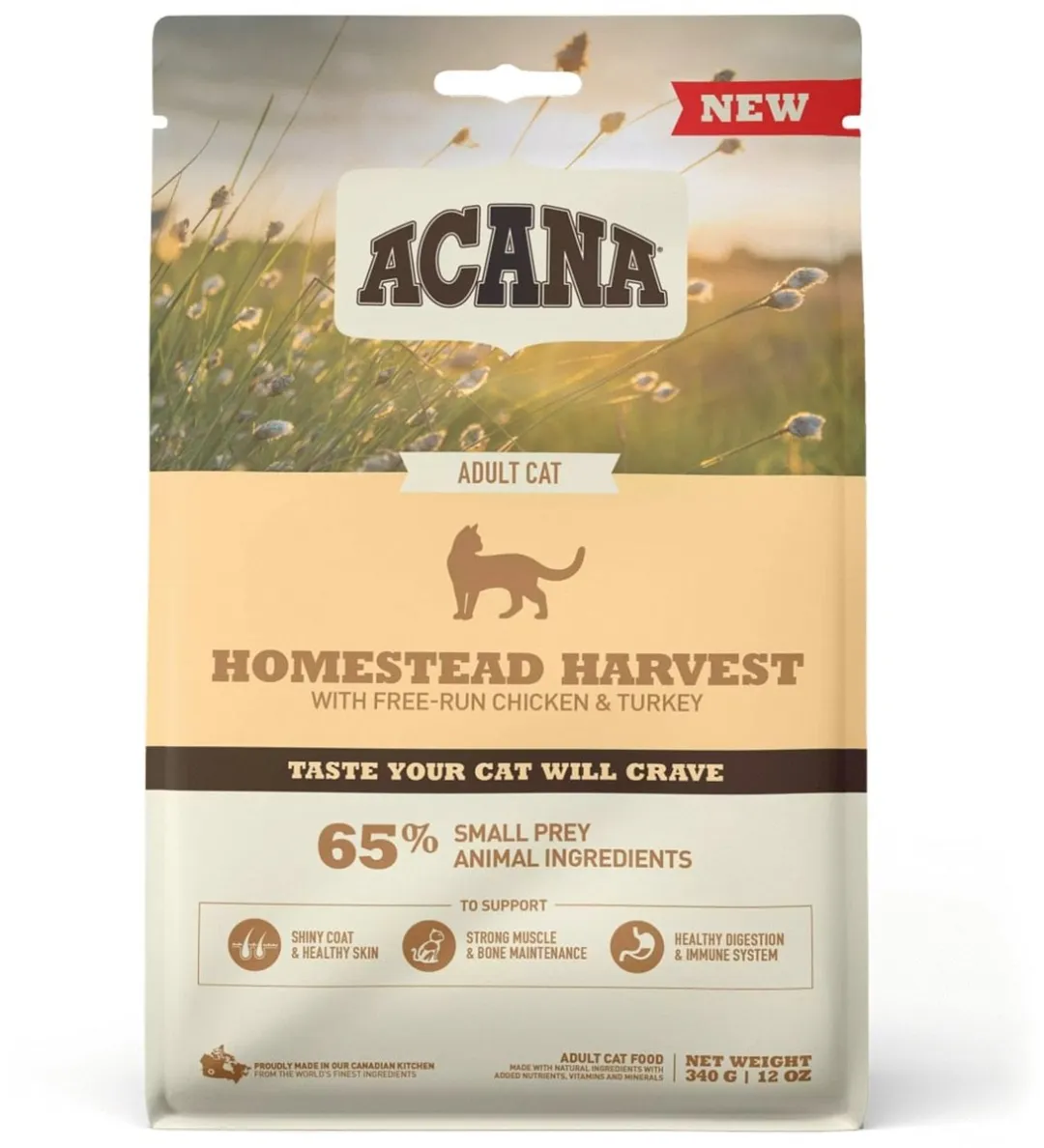 Acana Homestead Harvest Kattenvoer 340g
