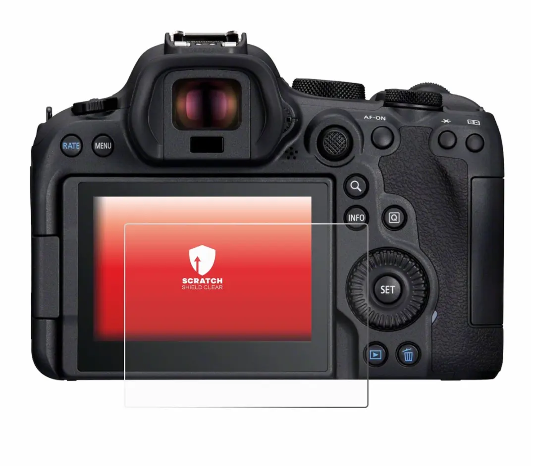 upscreen Screenprotector Canon EOS R6 Mark II - Transparant - afbeelding 5 van 6