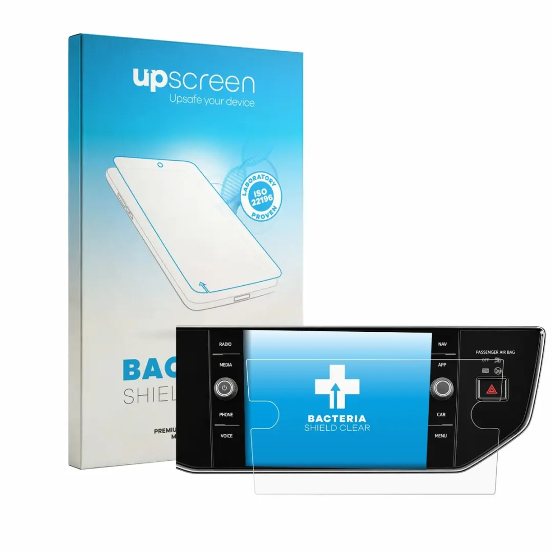 upscreen Screenprotector Volkswagen Polo VI Ready 2 Discover 8"