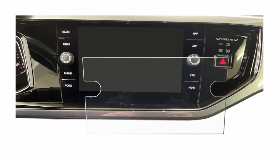 upscreen Screenprotector Volkswagen Polo VI Ready 2 Discover 8" - Transparant - afbeelding 6 van 6