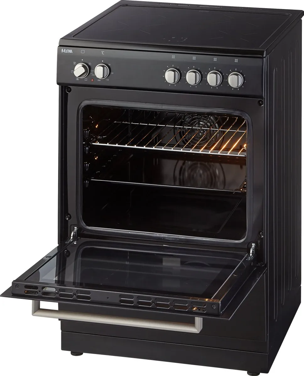 Etna FIV560ZWA Vrijstaand Inductiefornuis 60cm - 2-fasen 7,6kW