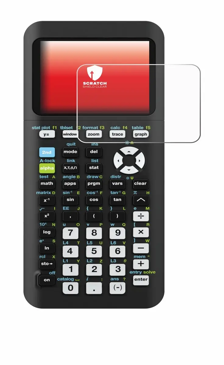 Upscreen TI-84 Plus CE-T Python Screenprotector - afbeelding 5 van 6