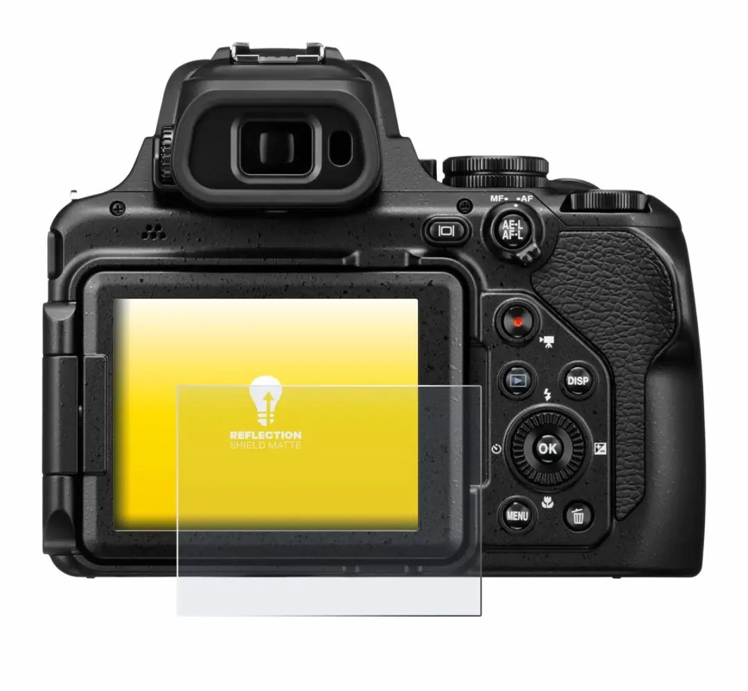 Upscreen Screenprotector Nikon Coolpix P1100 - Matte - afbeelding 5 van 6