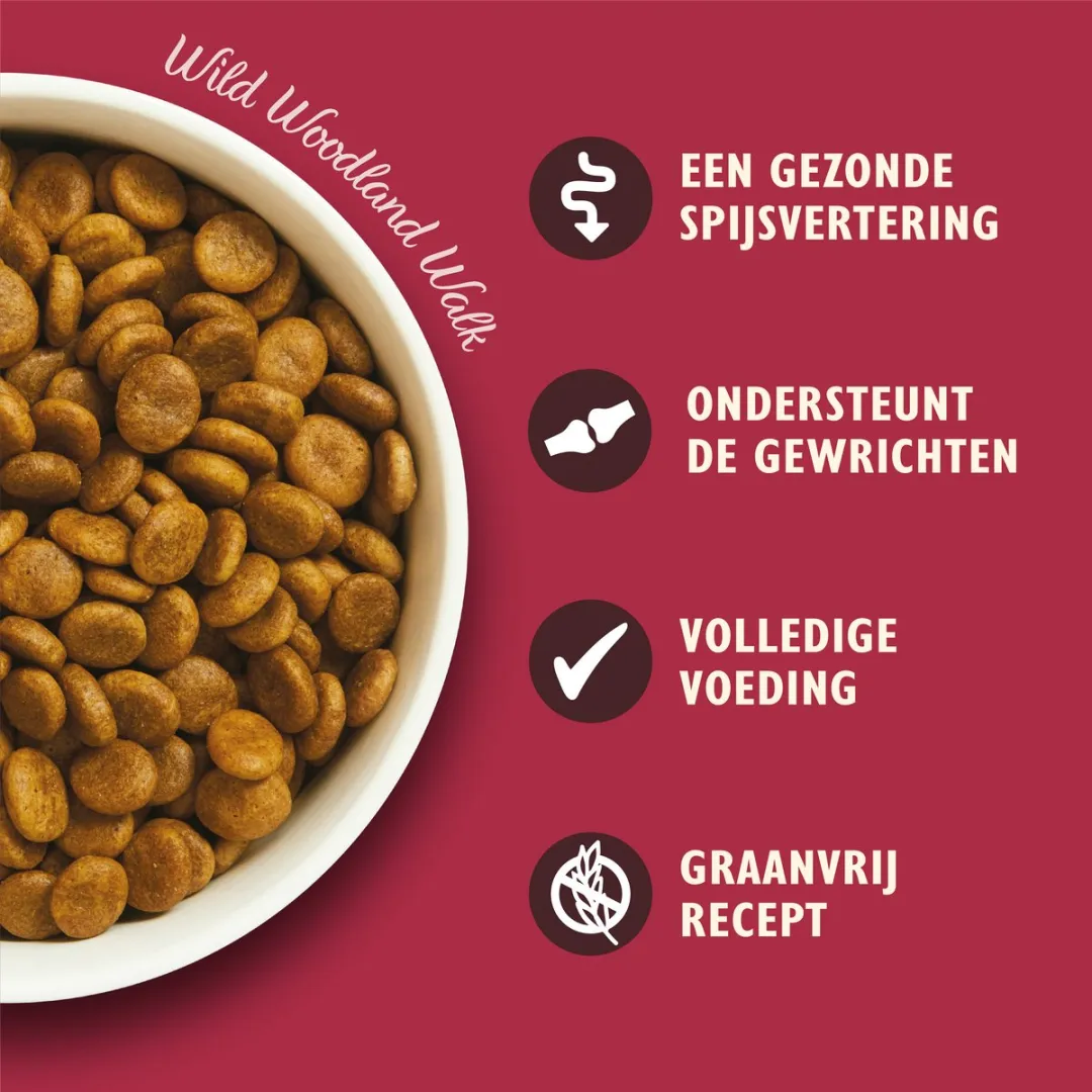 Lily's Kitchen Wild Woodland Walk Hondenvoer Droogvoer 7kg