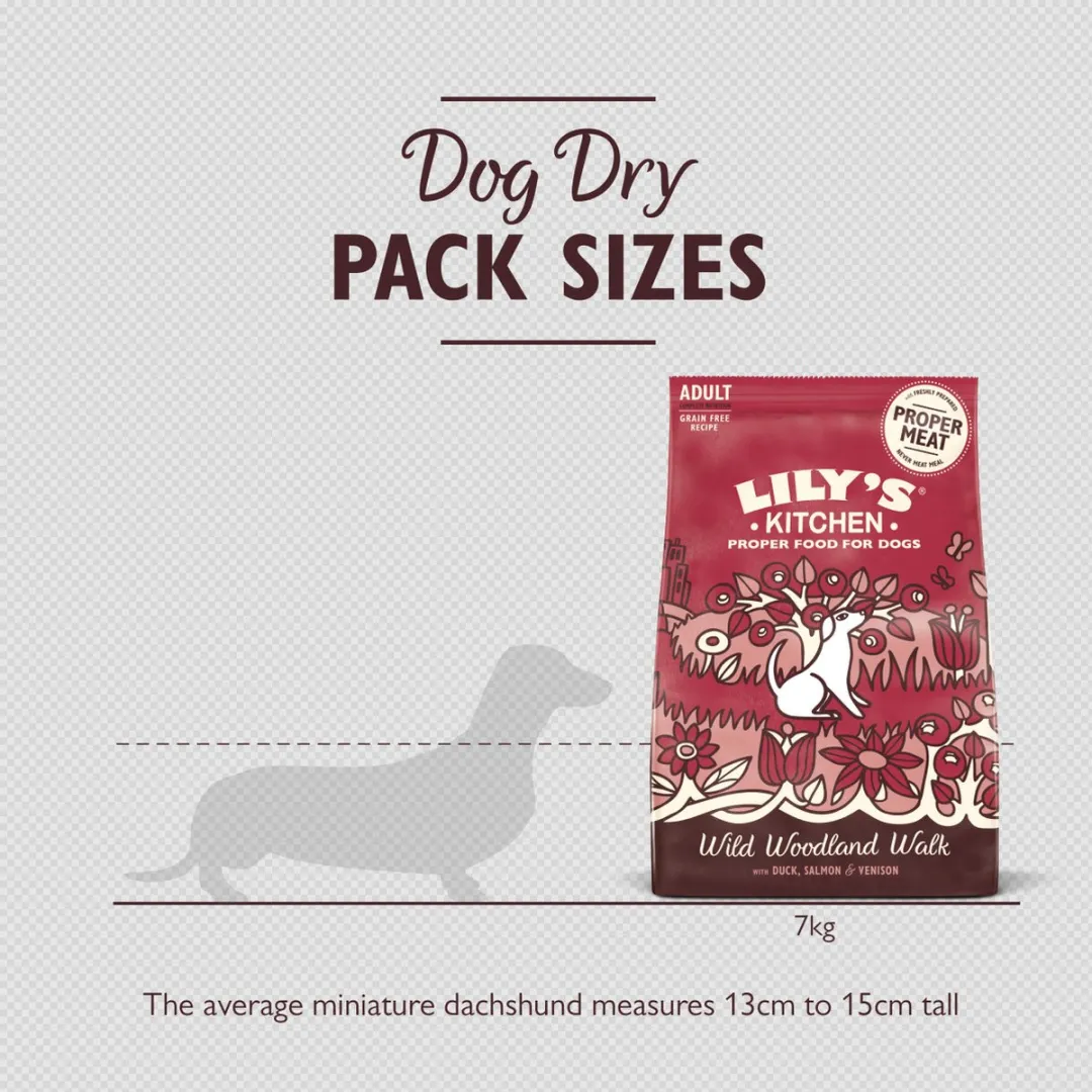 Lily's Kitchen Wild Woodland Walk Hondenvoer Droogvoer 7kg
