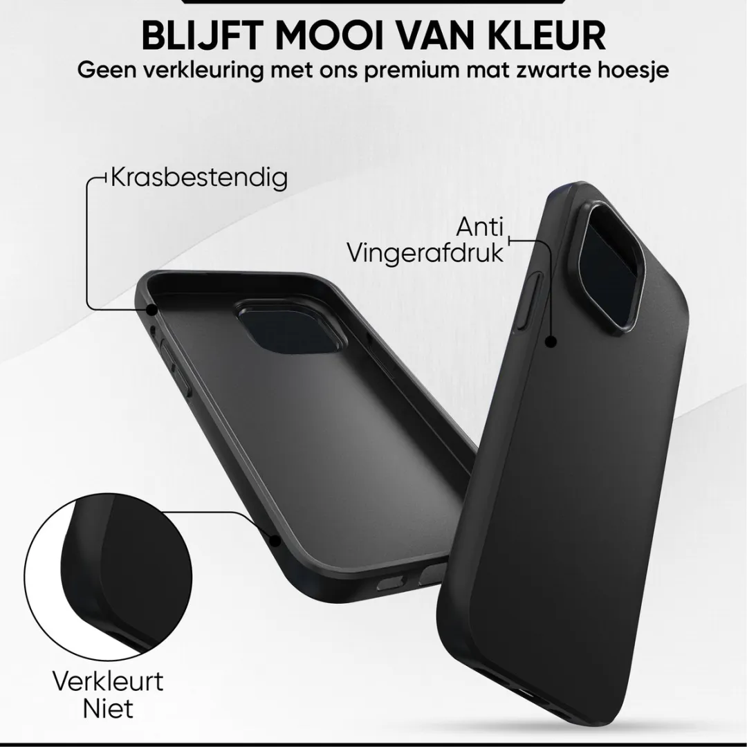 NUVEX iPhone 11 Pro Hoesje - Zwart - afbeelding 6 van 6