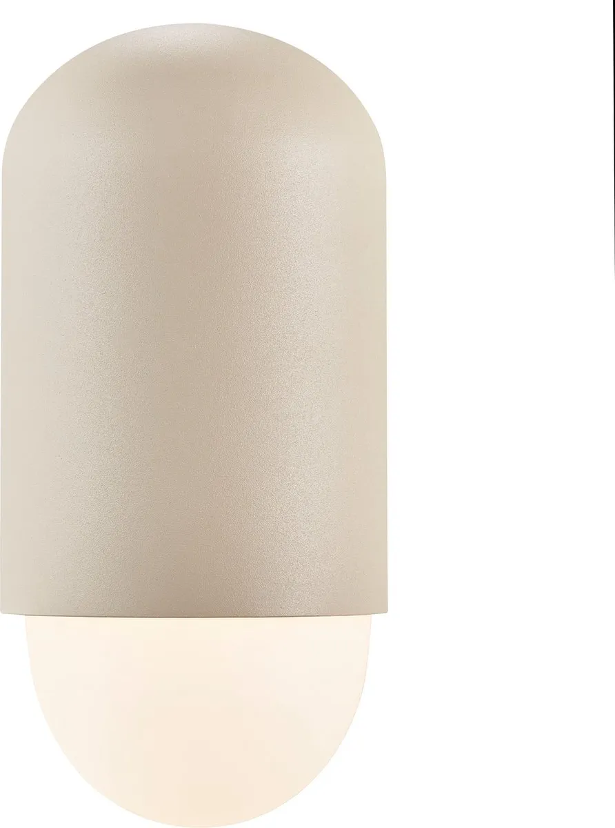 Nordlux Heka Wandlamp E27 - Zandkleur