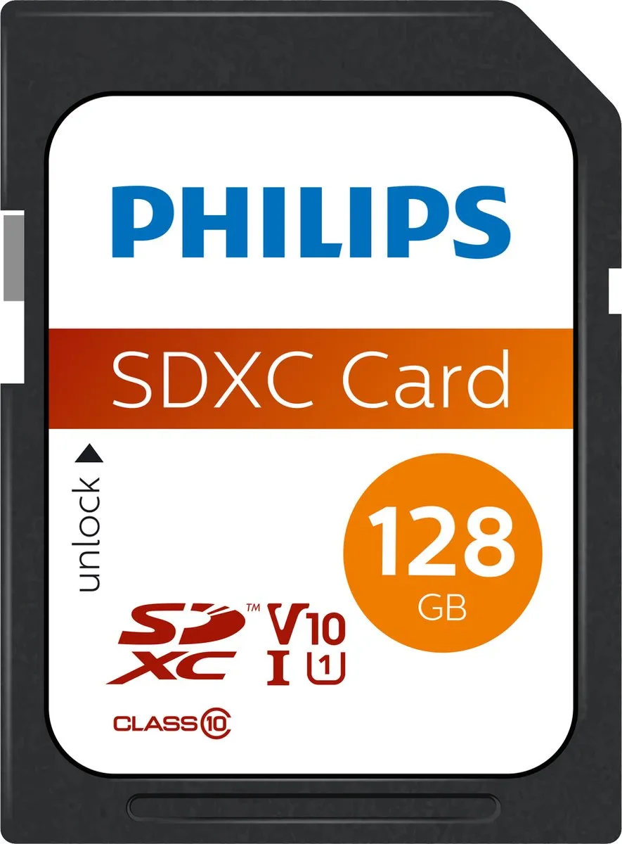 Philips FM12SD55B/00 SDXC-kaart 128GB - 80MB/s