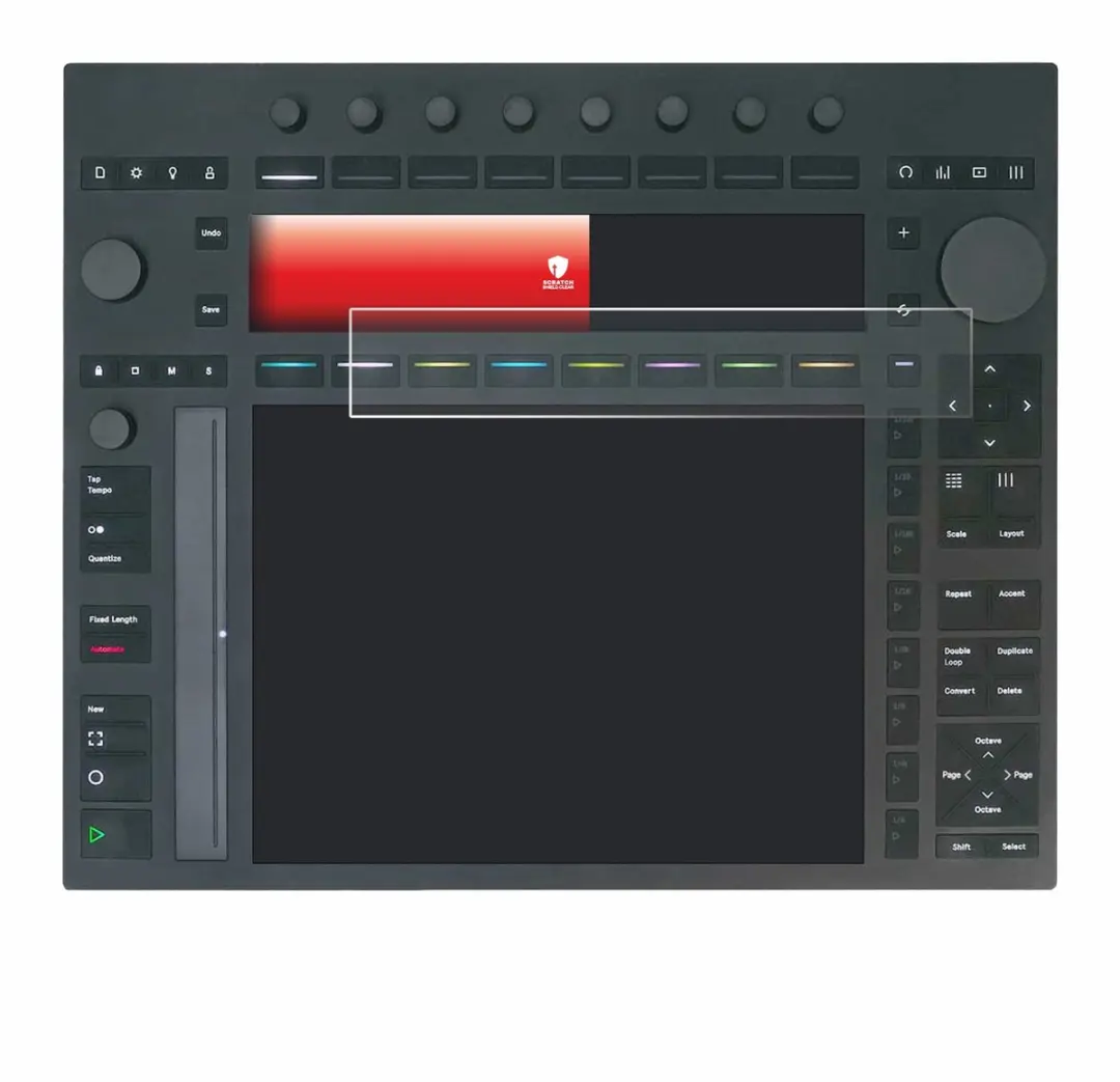 upscreen Ableton Push 3 Screenprotector 2861912 - Transparant - afbeelding 5 van 6