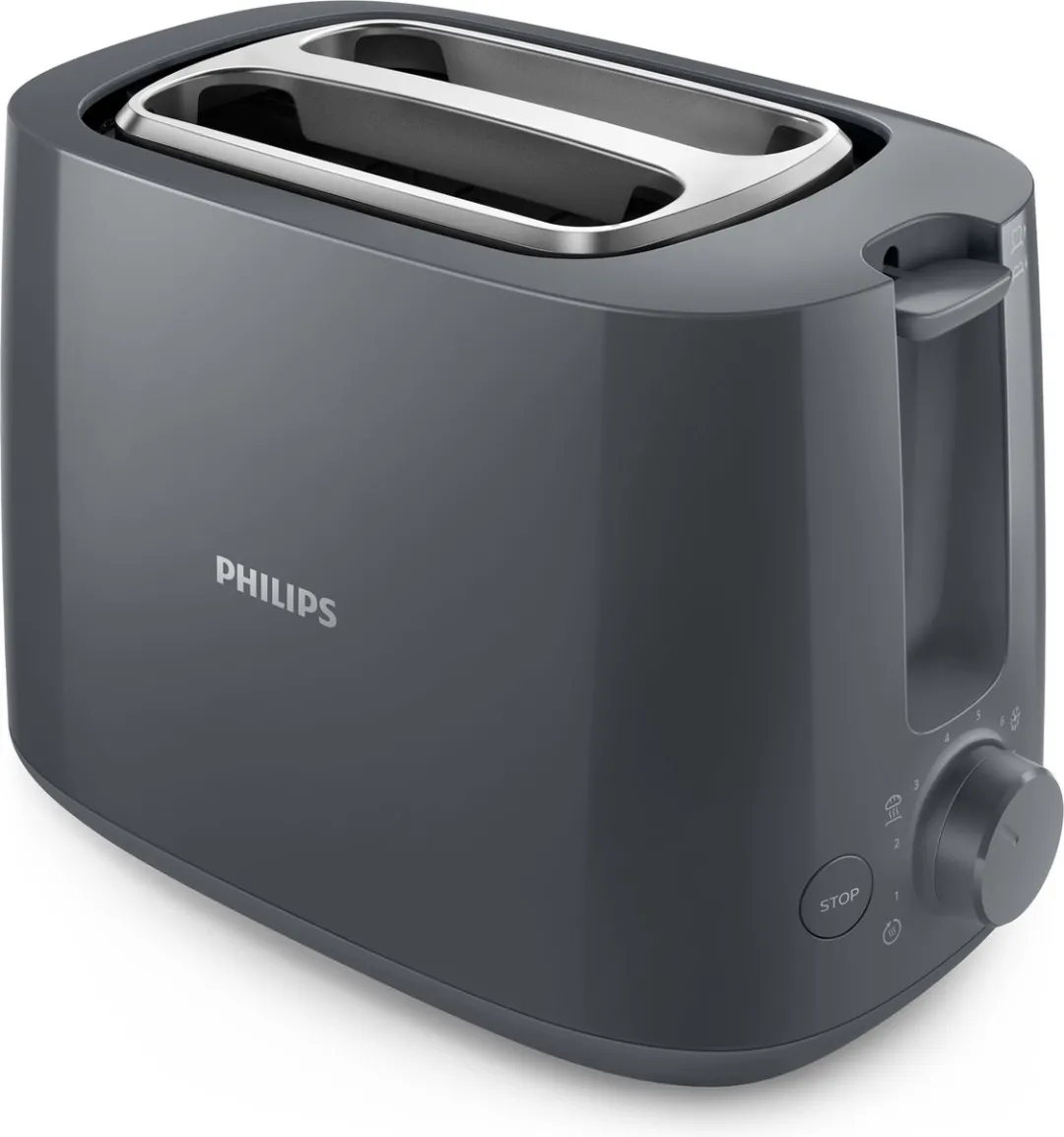 Philips Daily HD2581/10 Broodrooster 2 Stuks - 830W - Blauw
