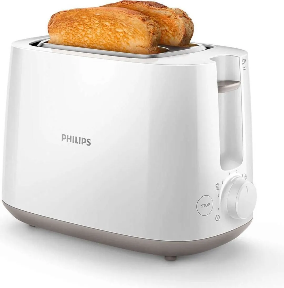 Philips Daily HD2581/10 Broodrooster 2 Stuks - 830W - Blauw