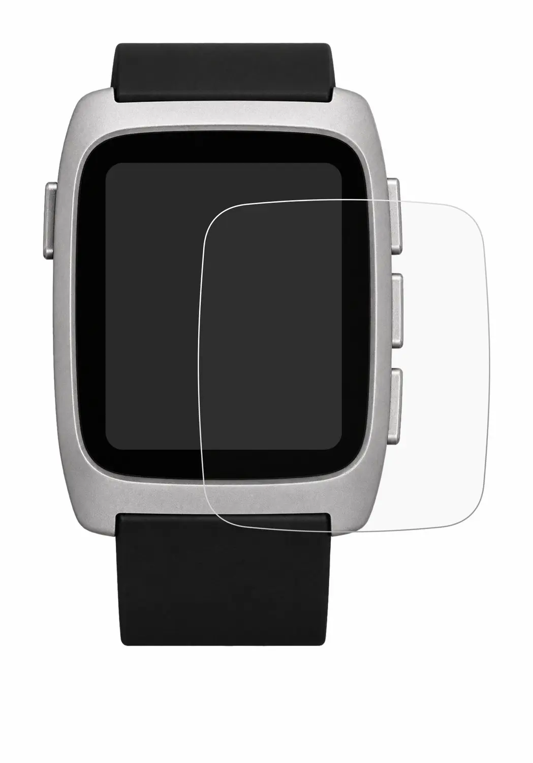 upscreen Screenprotector voor Pebble Time 2 - Transparant - afbeelding 5 van 6