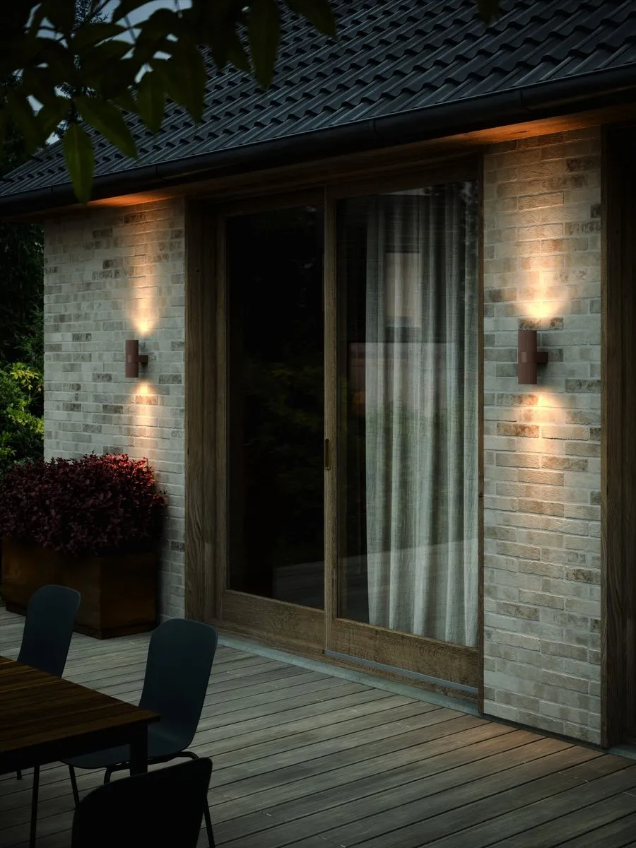 Nordlux Kyklop Wandlamp 2xGU10 Roestkleurig